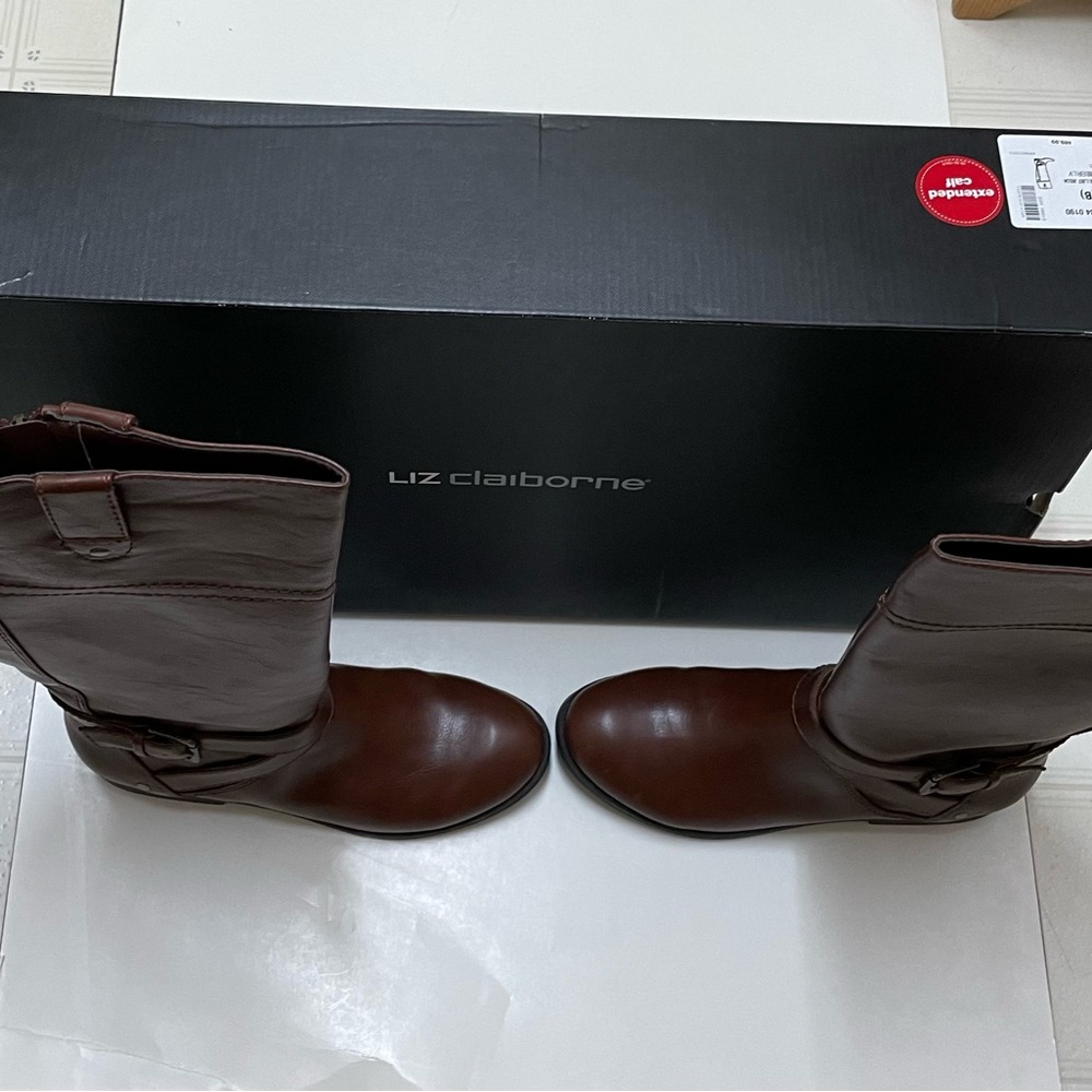 Liz Claiborne extended calf boots